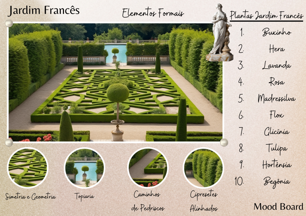 Jardim Francês Dicas