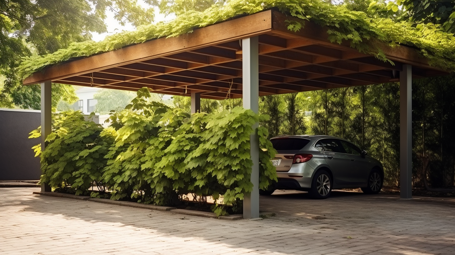 Caramanchão para Garagem